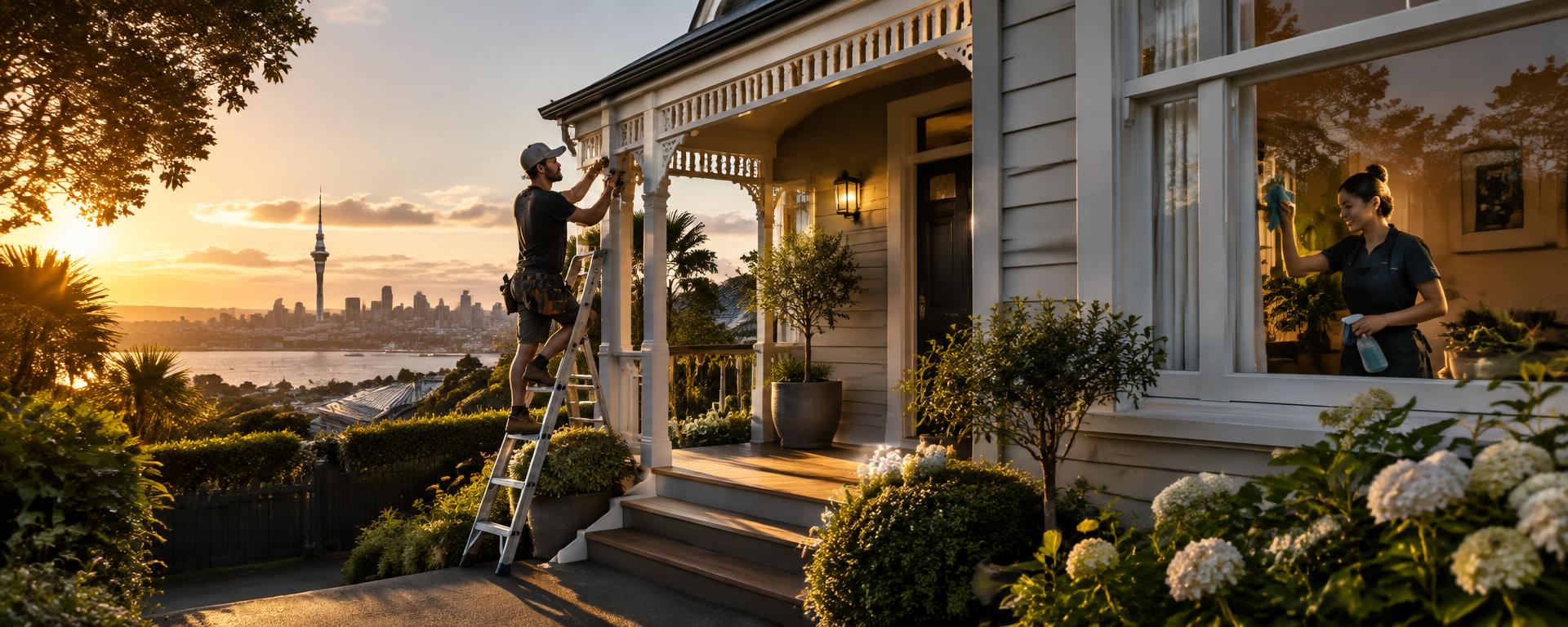Auckland local service providers at work